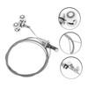 WHAMVOX Adjustable Picture Hanging Wire Kit Metal Picture Hangers Hanging