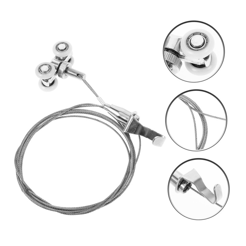 WHAMVOX Adjustable Picture Hanging Wire Kit Metal Picture Hangers Hanging