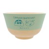 Marimo Craft CRS-360 Resin Antibacterial Bowl, Shin-chan, Shiro, Green, φ5.3