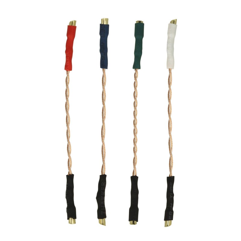 THAKKER HLW-50C 6N-OFC Headshell Cable Set, Oxygen-Free Copper Strands (6N-OFC:
