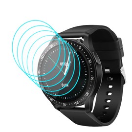 Futanwei [5 Pack] for VOVOAEWACH Smart Watch X7 Screen Protector Tempered Glass Film [9H Hardness][Anti-Scratch][Anti-Fingerprint][Bubble Free] Designed for VOVOAEWACH X7 Smartwatch Screen Protector
