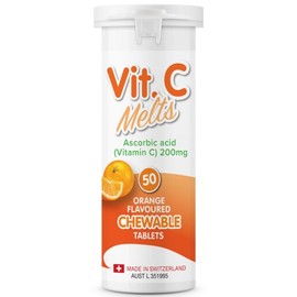 Melts Vitamin C Melts 50 Chewable Tablets