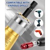 Wire Twister Tool for Drill, Wire Stripping and Twisting Tool,