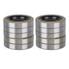 10PCS Double Lip Grease Seals High Hardness Trailer Axle Hub