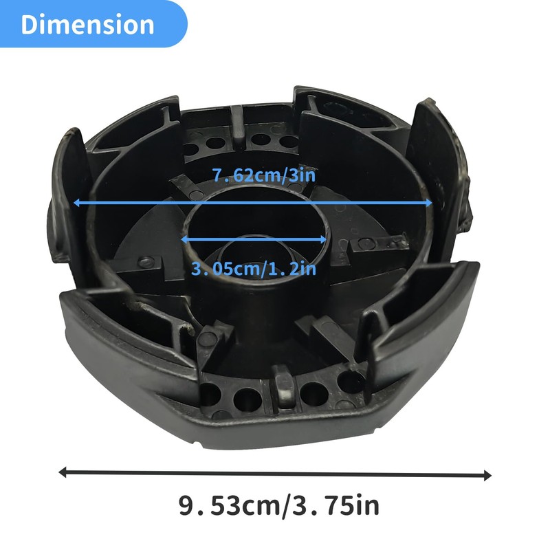 YIEHRNS X472000070 SRM225 Speed Feed Cap 400 Trimmer Head Weed