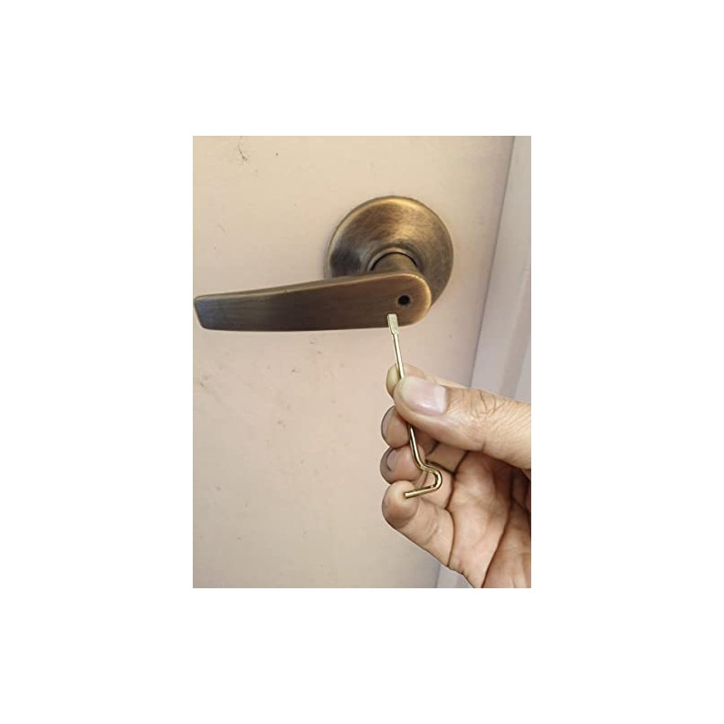 Emergency Keys for Bed&Bath Interior Door Locksets Key Pin for