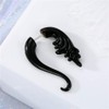 Q-XIAOKEAI 8 Pairs 16G Spiral Fake Gauges Acrylic Ear Tapers