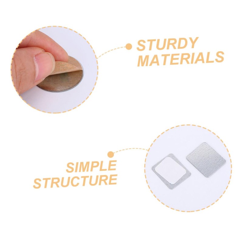 FOMIYES 4sets Eyeshadow Palette Kit Diy Makeup Palette Metal Stickers