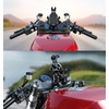 VAZESWIN Motorcycle Fork Stem Phone Mount [Vibration Dampener] Anti-Shake Motorcycle