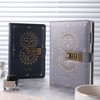TIEFOSSI Diary with Lock, Sun & Moon Journal with Lock