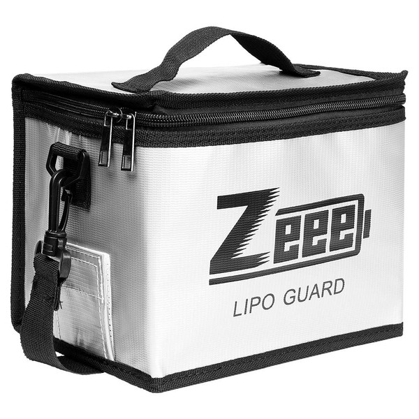 Zeee Borsa di Sicurezza della Batteria Lipo, Lipo Safe Bag di Grande Capacità per lo Stoccaggio a prova di Fuoco ed Esplosione di Batterie Lipo.