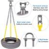 BeneLabel Tire Swing Kit - Heavy Duty Swing Hanger with