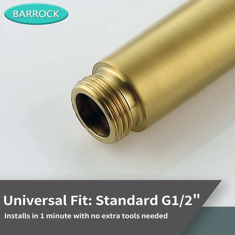 BARROCK 2 Pack Bidet Sprayer Head Only, Stainless Steel Handheld