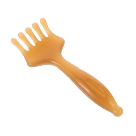 Gatuida Five Claw Resin Scalp Massager Comb for Deep Relaxation Portable Handheld Gua Sha Hair Scratcher Soft Gentle Spa Tool for Head Hair Massage at Home and Salon