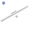 QUARKZMAN Pack of 12 M4 x 250 mm Fully Threaded