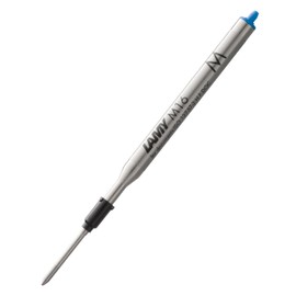 LAMY M16 Set of 2 Ballpoint Pen Large Capacity Metal Refill – Original Replacement Refill for All Lamy Ballpoint Pen Models – Indelible – Line Width Medium Blue