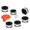 Trimmer Spool Line HeavyDuty Line String Replacement Cutter Accessories 30ft/0.065in