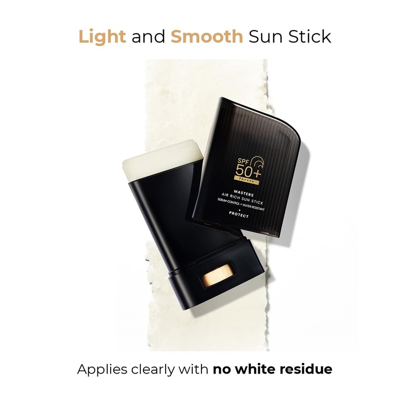 Masters Air Rich Sun Stick SPF50+ PA++++ 14g, Lightweight, Non-Greasy