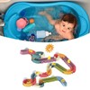 Shower Track Toy Cute Duckling Baby Bath Track Slide Toys