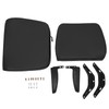 WUSILILU Adjustable Forklift Seat with Armrest, Driver Side Tractor Seat,