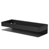 30cm Matt Black Shelf Stainless Steel Bathroom Shelf Kitchen Storage