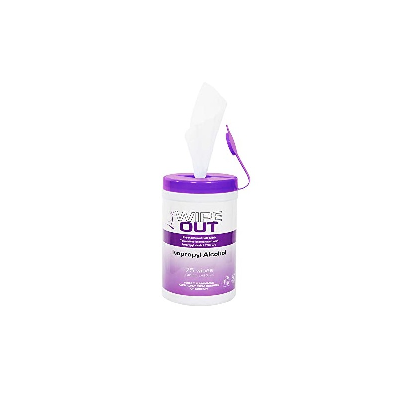Ultra Fresh Cleaning Isopropyl Alcohol Wipes 75 Wipes