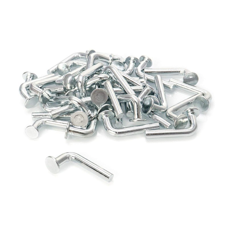 QWORK Pallet Rack Drop Pin, Heavy Duty J Bolt Safety