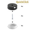 Wagner QuickClick® Chair Glides – Set of 4 for Screwing
