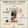 Vitamin D3 + K2 Children's Drops 2000x - with 650
