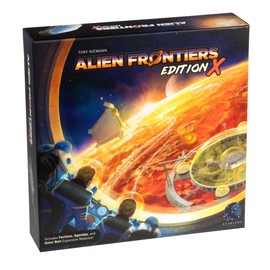 Alien Frontiers Edition X | Strategic Dice Placement & Resource Management Board Game for Adults and Teens | 2–4 Players, Age 14+ | Sci-Fi Expansion Content Included