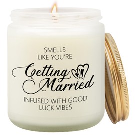 Goiicoln Wedding Gifts, Getting Married Candle, Mr and Mrs Gifts, Engagement Gifts for Couples Mr and Mrs, Bridal Shower Gifts for Bride, Groom, Smells Like You are Getting Married