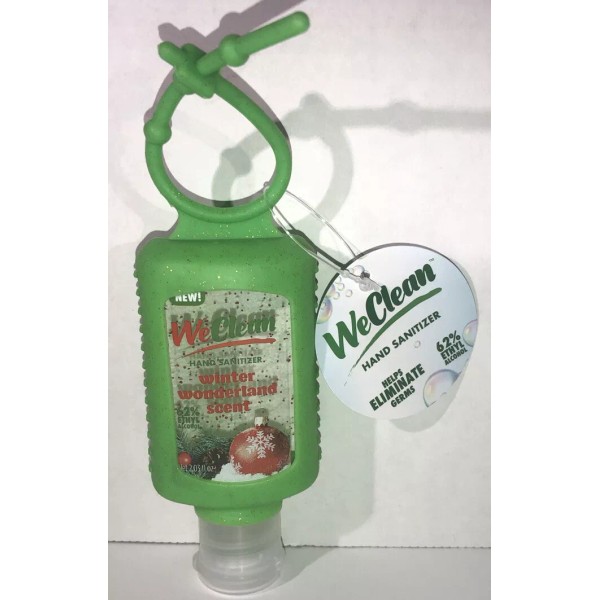 WeClean Winter Wonderland Scent Hand Sanitizer WeClean-1-2oz Blt W Purse/Bag