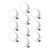 Importeek 10pz Lampara Techo Luz Led Moderna Sobreponer Empotrable 24w
