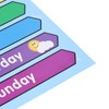 Week Poster Chart Laminated Preschool Poster Educational Toys for Kindergarten