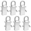 Trailer Stake Pocket D Ring 6PCS 16200lbs Heavy Duty Removable