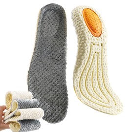 Komorebi Pierce Insole, Cold Protection, Warm, Insole, Unisex, Shock Absorption, Arch Support, Breathable, Footbed, Standing Work, Insole, Soft, Warm