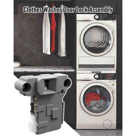 NTSUMI Washer Door Lock Assembly Replace 5304514774 Fit for Frigidaire Electrolux, Washer Door Lock Switch Replace 4839359 AP6329665 PS12365826