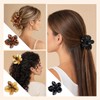 6 Pcs Flower Hair Clips for Women, Hawaiian Hibiscus Plumeria