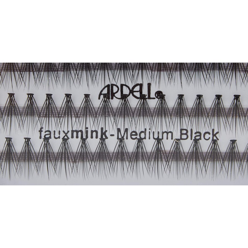 Faux Mink Individuals Medium Black