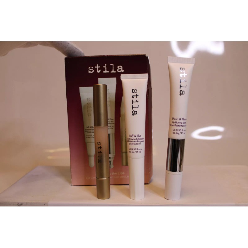 Stila All About The Lips Care Kit Buff Blur Plush