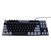 Gaming Keyboard USB 87 Keys RGB Backlit Floating Keycaps Contrast