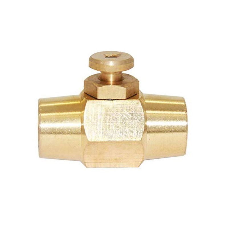 Joywayus Brass 1/4" NPT Female Thread Push Button Check Valve