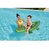 Bestway Buddy Croc Ride On, 5' Kids Inflatable Pool Float
