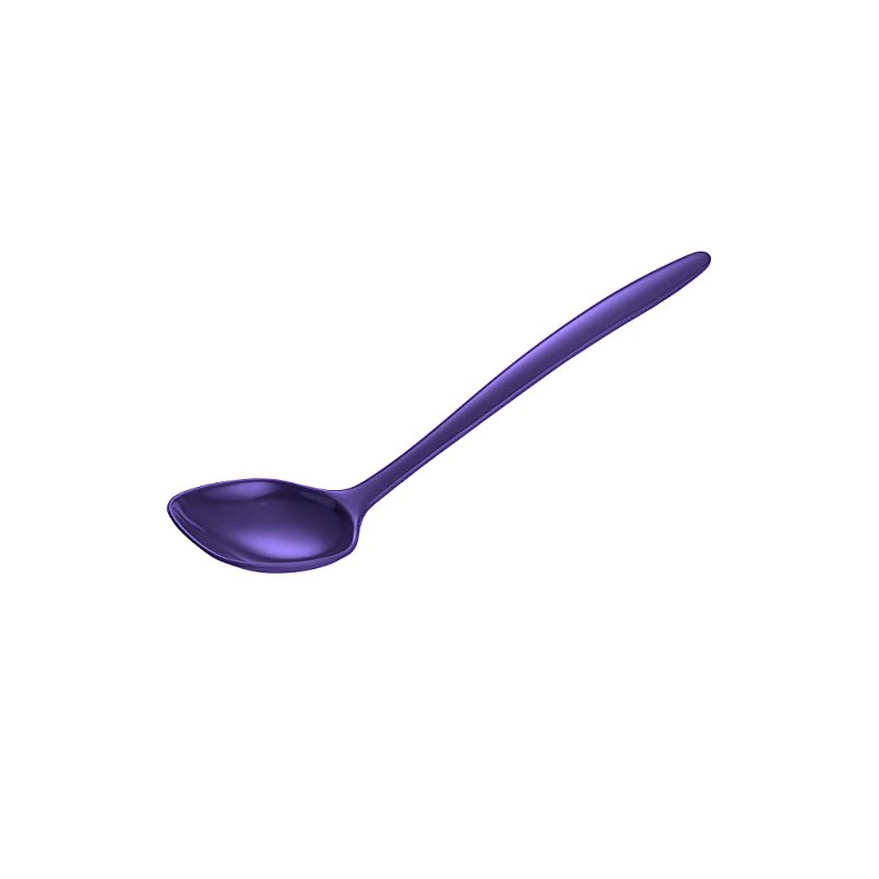 Hutzler 12" Melamine Cooking Spoon, BPA-Free Heat Resistant Serving Spoon