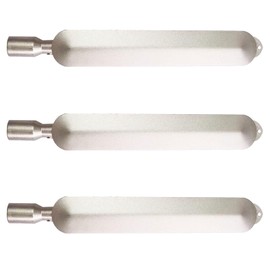 HONSIN Upgraded Cast Stainless Steel 304 Oval Burner for BBQ Galore Grand Turbo Y0662 Y0663 Y0665 G5TSR G6TSR Barbeques Galore Grand Hall Kenmore Grand Turbo NG and LP Models (3 Pack)