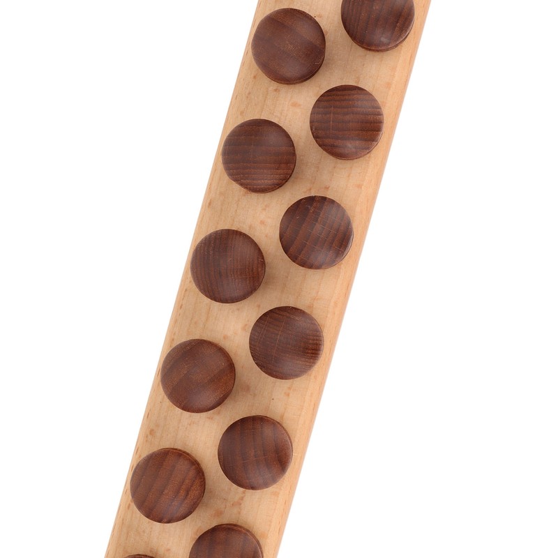 Wooden Scraping Stick Relieve Fatigue Reduce Soreness Double Sided Massage