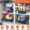 Stackzy Plastic Storage Baskets for Shelves – Strong Storage Boxes