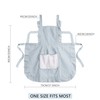 Ftuency Cute Cotton Apron for Women, Adjustable Bib Cooking Kitchen