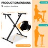 AODSK Single-X Keyboard Stand Adjustable Width & Height,Piano Stand with