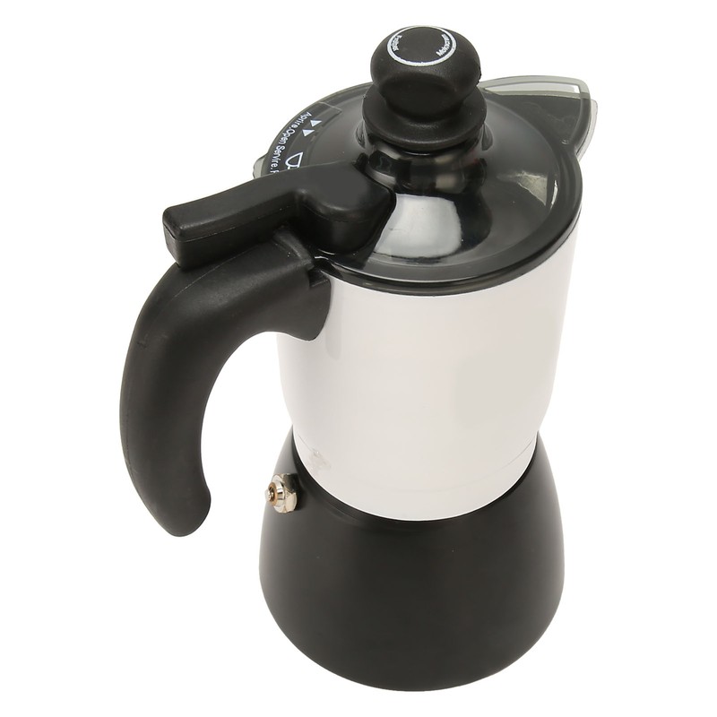 150ml Moka Pot Stovetop Coffee Maker Makes Real Italian Coffee